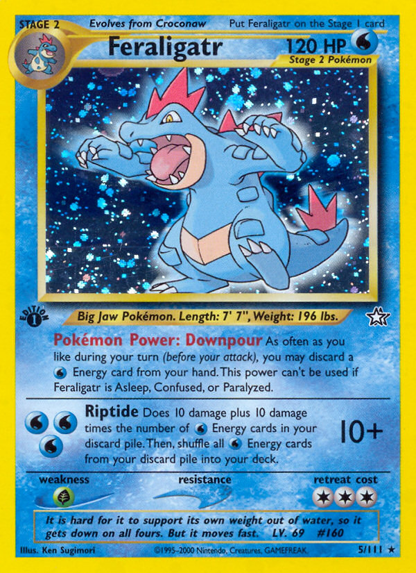 Feraligatr 5/111 Neo Genesis