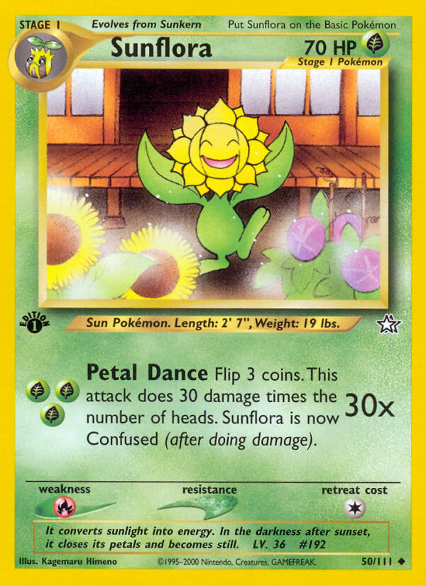 Sunflora 50/111 Neo Genesis