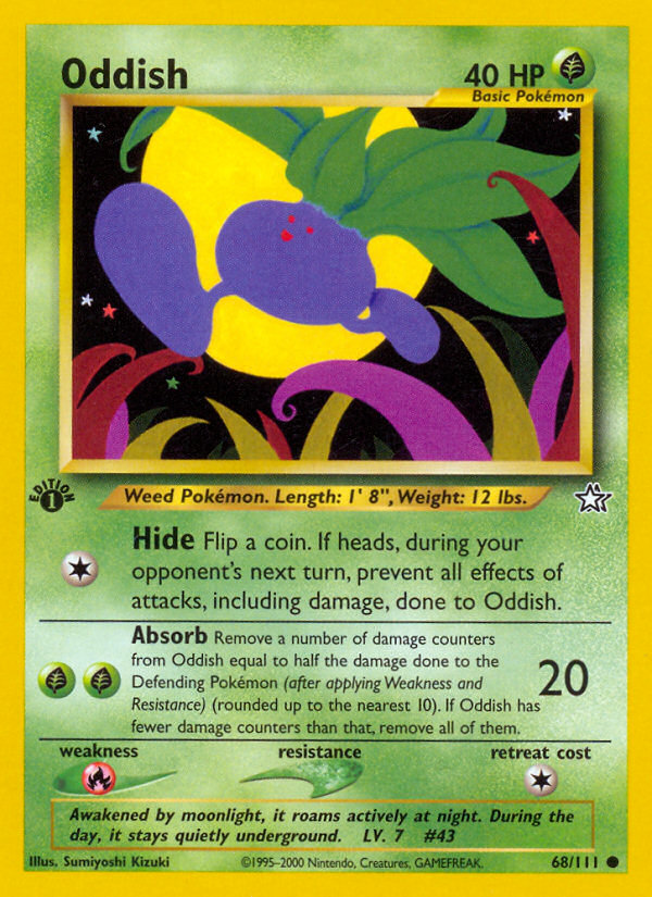Oddish 68/111 Neo Genesis