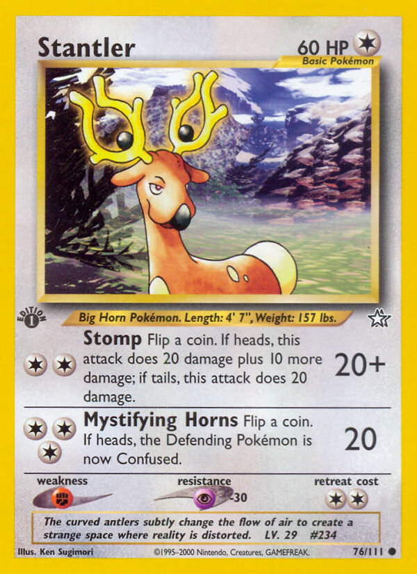 Stantler 76/111 Neo Genesis