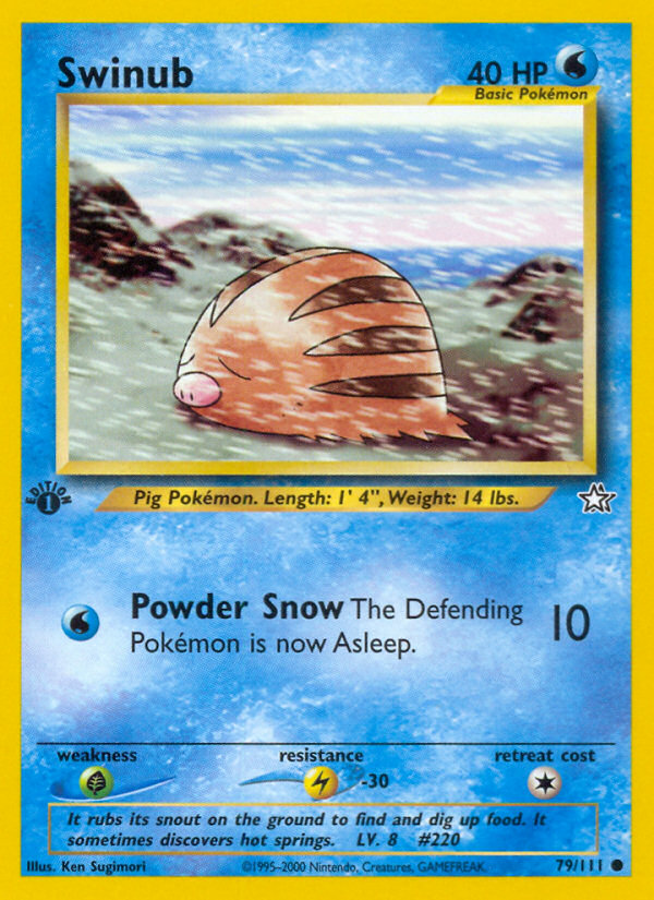 Swinub 79/111 Neo Genesis