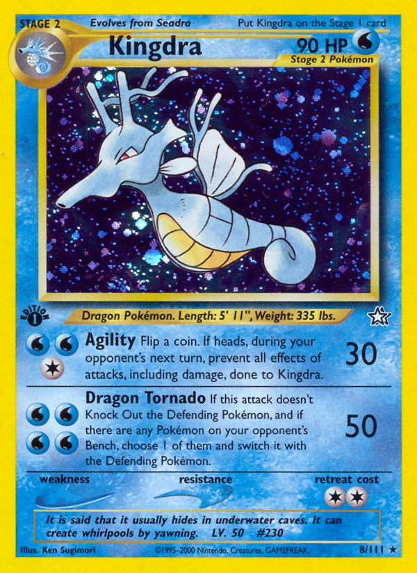 Kingdra 8/111 Neo Genesis