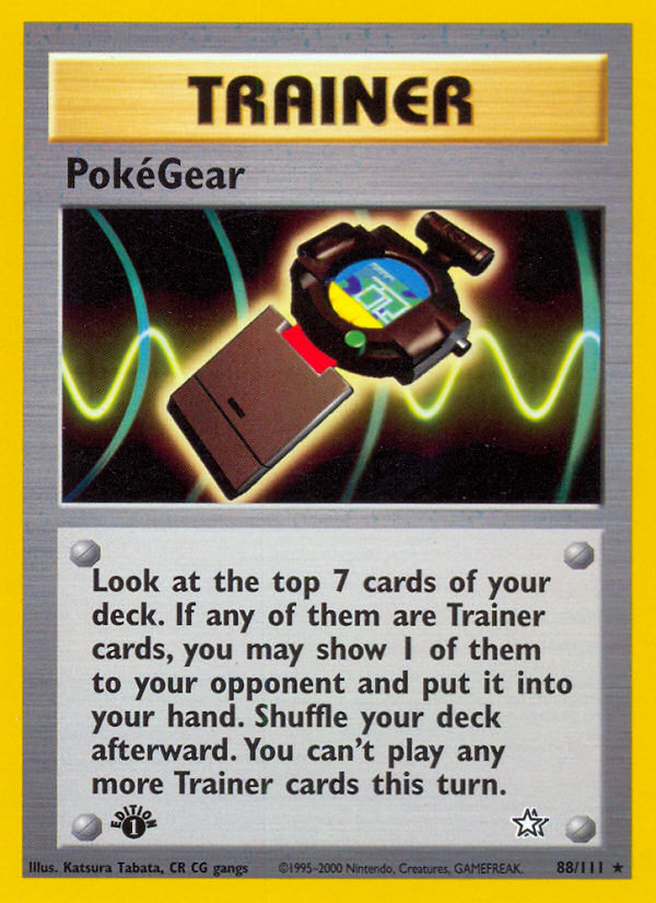 PokéGear 88/111 Neo Genesis