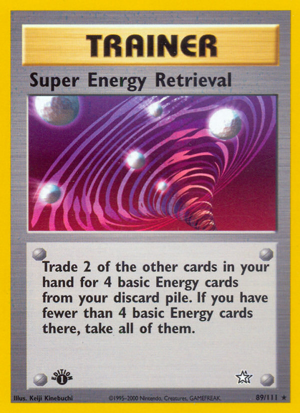 Super Energy Retrieval 89/111 Neo Genesis