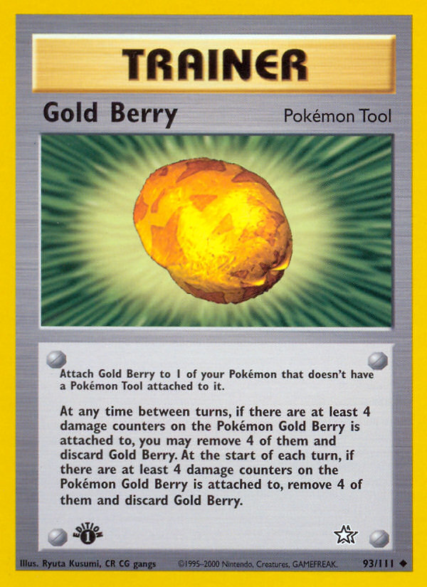 Gold Berry 93/111 Neo Genesis