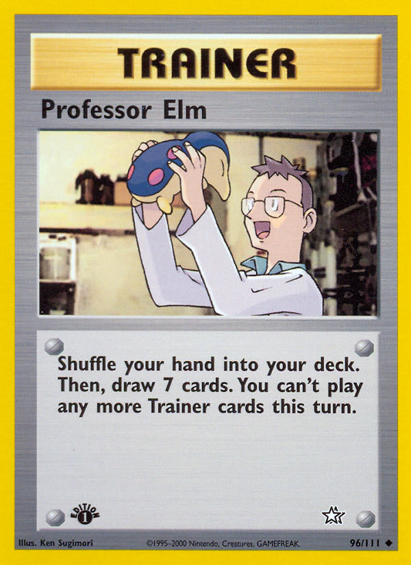 Professor Elm 96/111 Neo Genesis