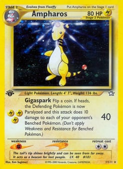 Ampharos 1/111 Neo Genesis