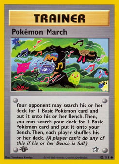 Pokémon March 102/111 Neo Genesis