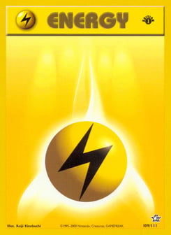 Lightning Energy 109/111 Neo Genesis