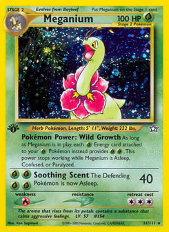 Meganium 11/111 Neo Genesis