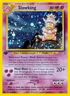 Slowking 14/111 Neo Genesis