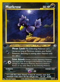 Murkrow 24/111 Neo Genesis