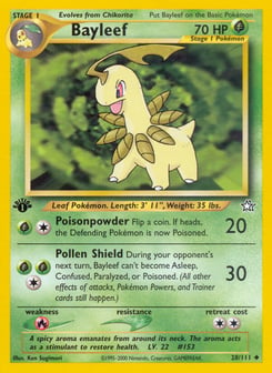 Bayleef 28/111 Neo Genesis