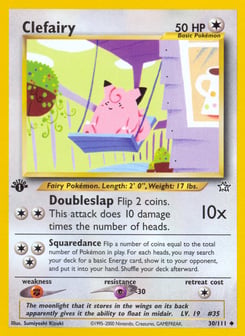 Clefairy 30/111 Neo Genesis