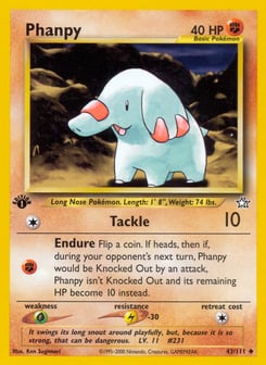 Phanpy 43/111 Neo Genesis