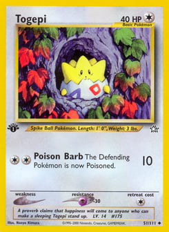 Togepi 51/111 Neo Genesis