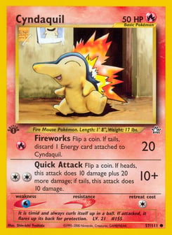 Cyndaquil 57/111 Neo Genesis