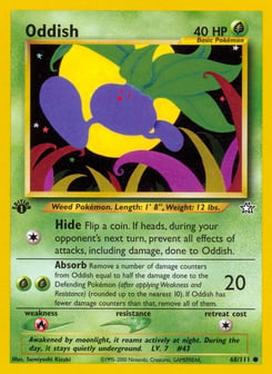 Oddish 68/111 Neo Genesis