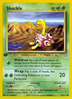 Shuckle 72/111 Neo Genesis