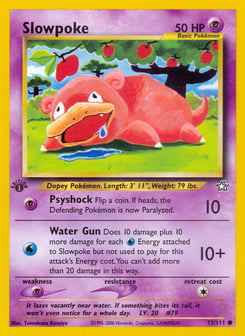 Slowpoke 73/111 Neo Genesis