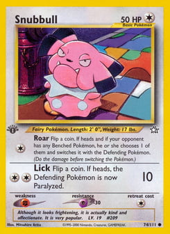 Snubbull 74/111 Neo Genesis