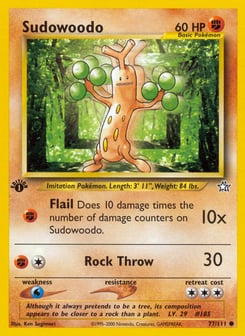 Sudowoodo 77/111 Neo Genesis