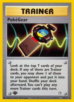 PokéGear 88/111 Neo Genesis
