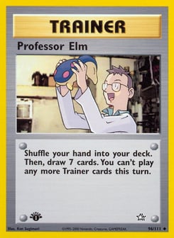 Professor Elm 96/111 Neo Genesis