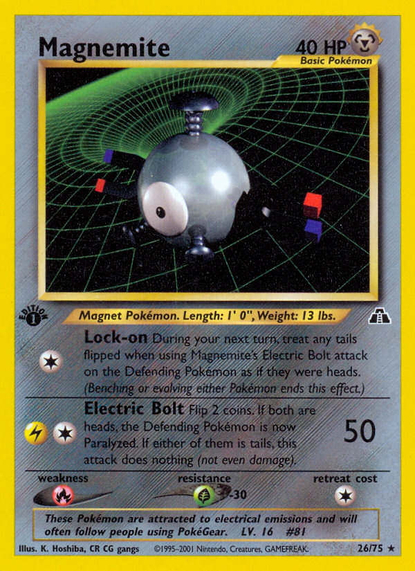 Magnemite 26/75 Neo Discovery