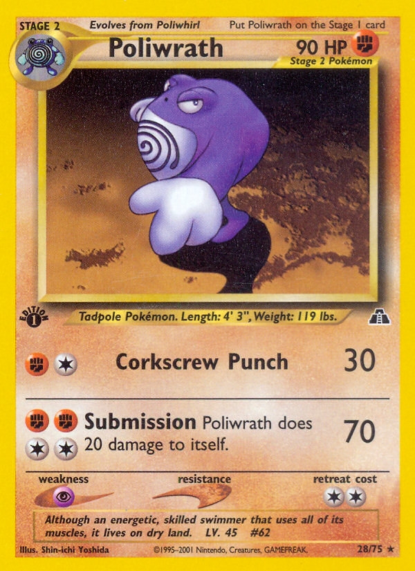Poliwrath 28/75 Neo Discovery