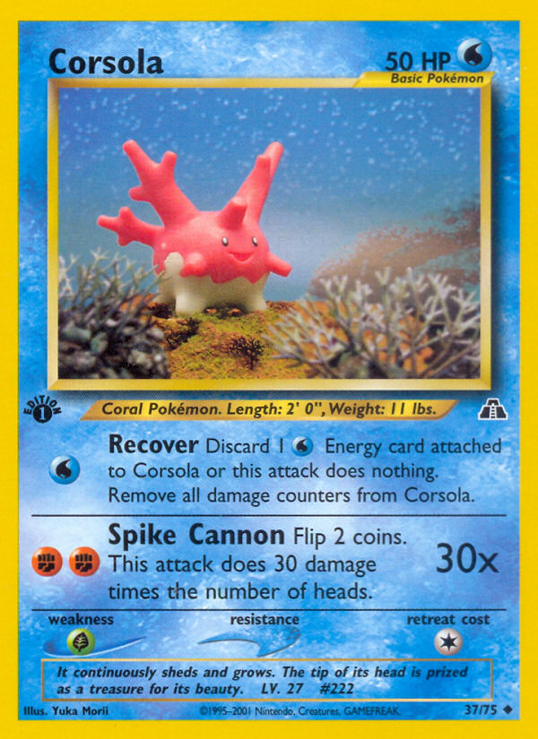Corsola 37/75 Neo Discovery