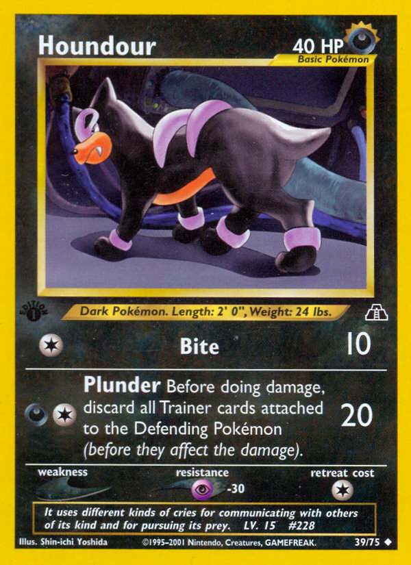 Houndour 39/75 Neo Discovery