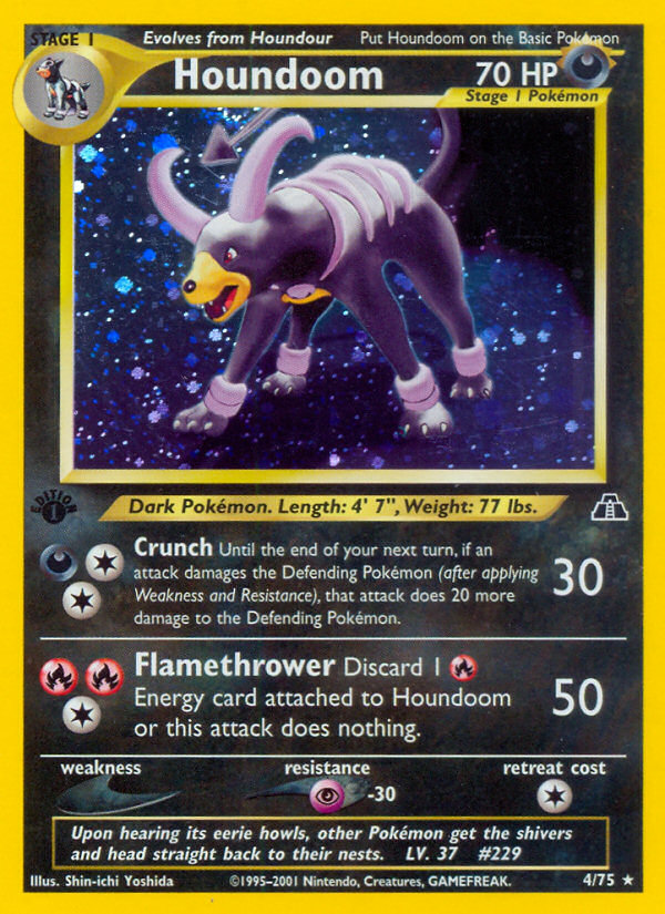 Houndoom 4/75 Neo Discovery