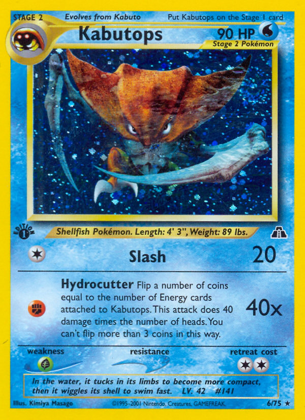 Kabutops 6/75 Neo Discovery