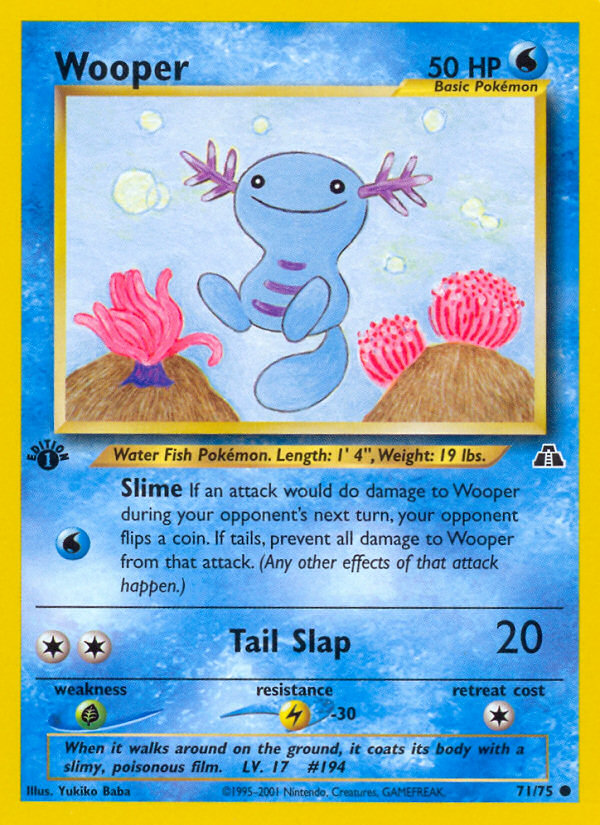 Wooper 71/75 Neo Discovery