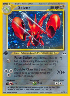 Scizor 10/75 Neo Discovery