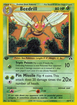 Beedrill 18/75 Neo Discovery