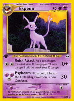 Espeon 20/75 Neo Discovery