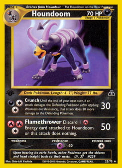 Houndoom 23/75 Neo Discovery