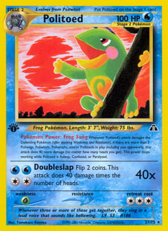 Politoed 27/75 Neo Discovery