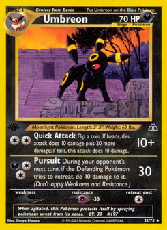 Umbreon 32/75 Neo Discovery