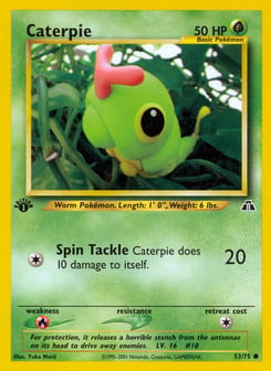 Caterpie 53/75 Neo Discovery