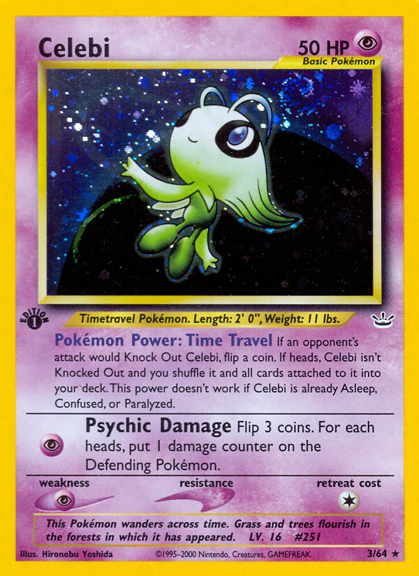 Celebi 3/64 Neo Revelation