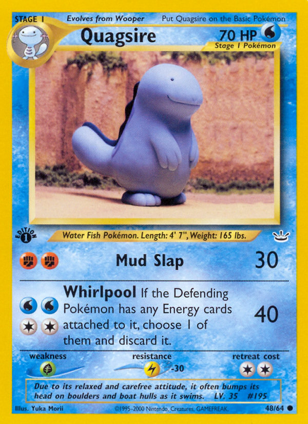 Quagsire 48/64 Neo Revelation