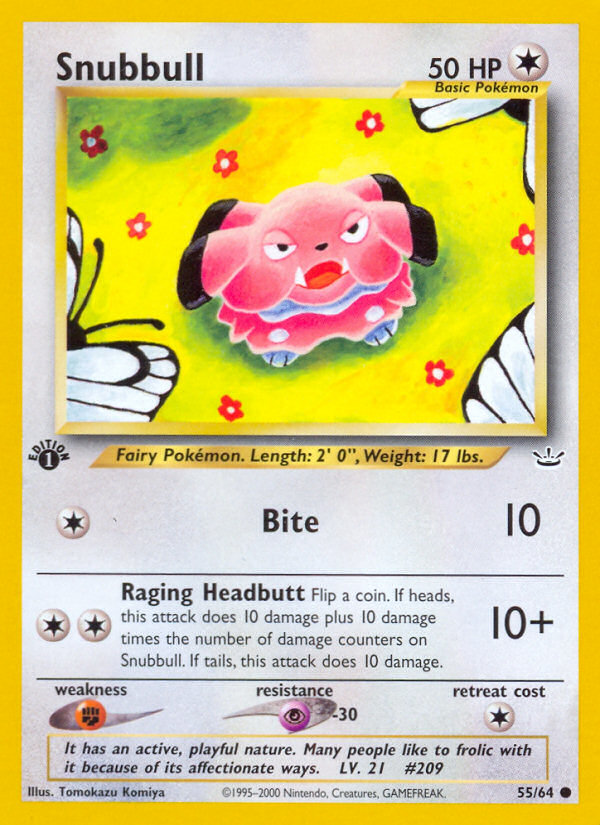 Snubbull 55/64 Neo Revelation