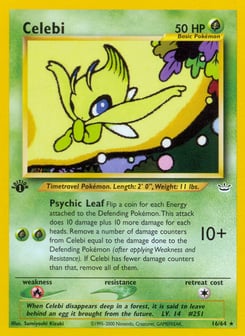 Celebi 16/64 Neo Revelation