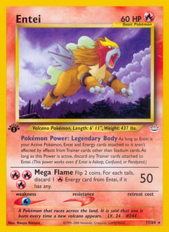 Entei 17/64 Neo Revelation