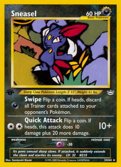 Sneasel 24/64 Neo Revelation