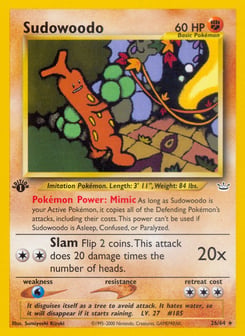 Sudowoodo 26/64 Neo Revelation