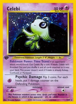 Celebi 3/64 Neo Revelation